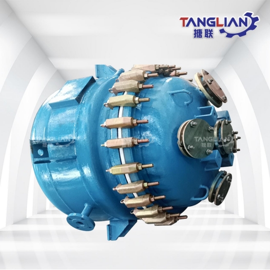 搪玻璃反應(yīng)釜內(nèi)物料酸堿度的測定方法(圖1) 搪玻璃反應(yīng)釜